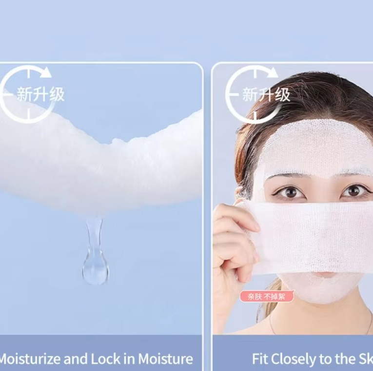 Environmental Friendly High Quality Cotton Pads Easy Carry Save Water Extendable Wet Compress Cotton Fiber Pad