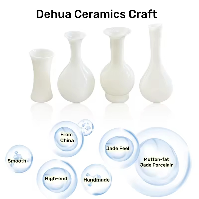 Bulk Order Tea Cup 150ml Master Cup Luxury Dehua Ceramics Craft Advanced Design Ceramic Teacup Set Porcelain Drinkware