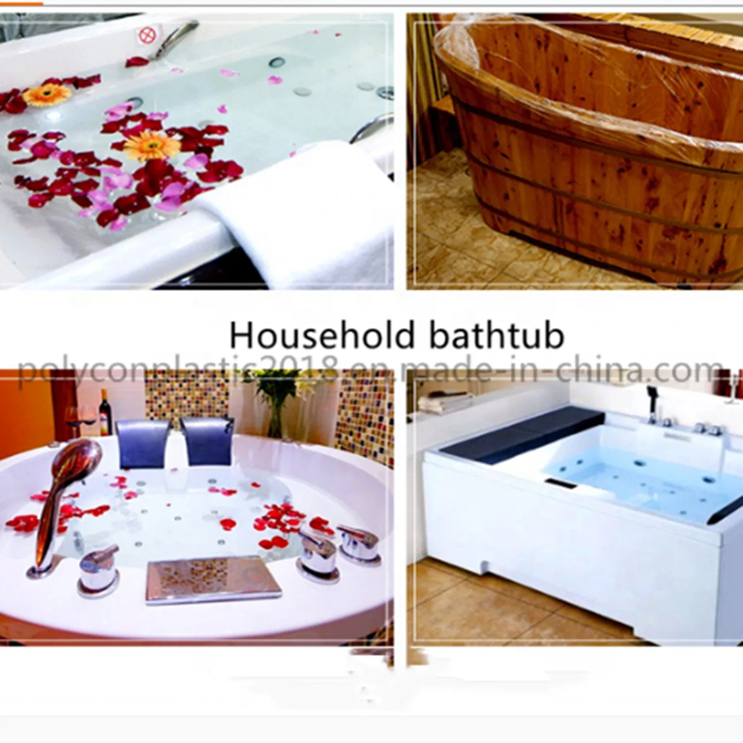 Ultra Large Bathtub Liner Plastic Bag Disposable PE Film