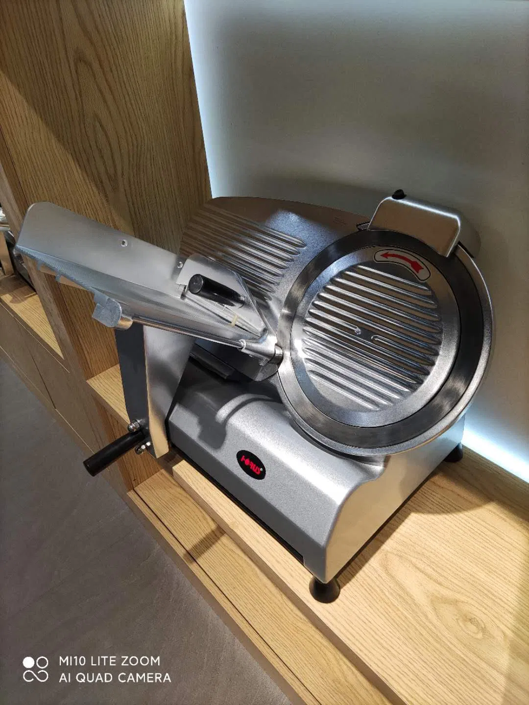 Semi-Auto Meat Slicer Frozen Meat Sclicing Machine 220mm 8inch