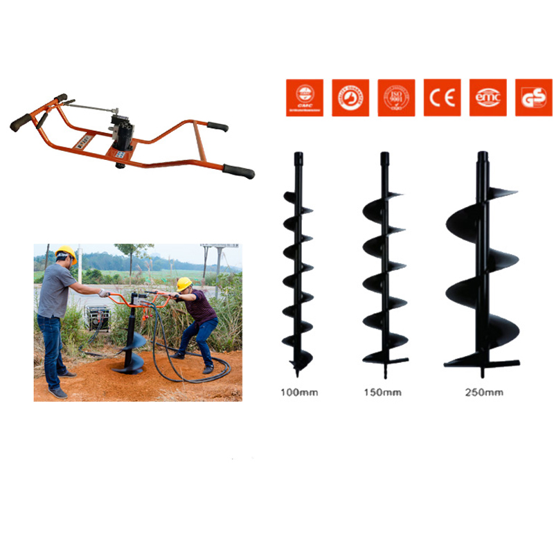 Hole Digging Machine Excavator Hydraulic Earth Auger Drill for Sale