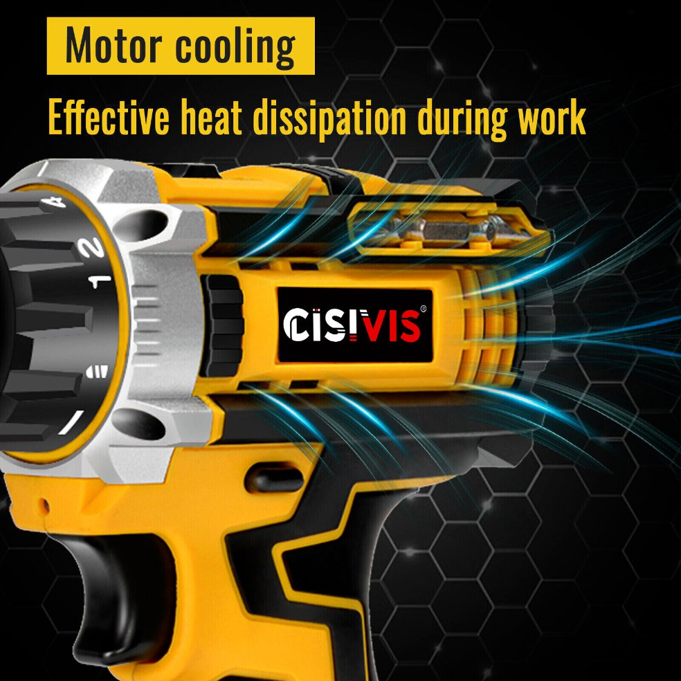 Brushless Electric Impact Power Drill 21V 25nm 1600rpm Wholesale