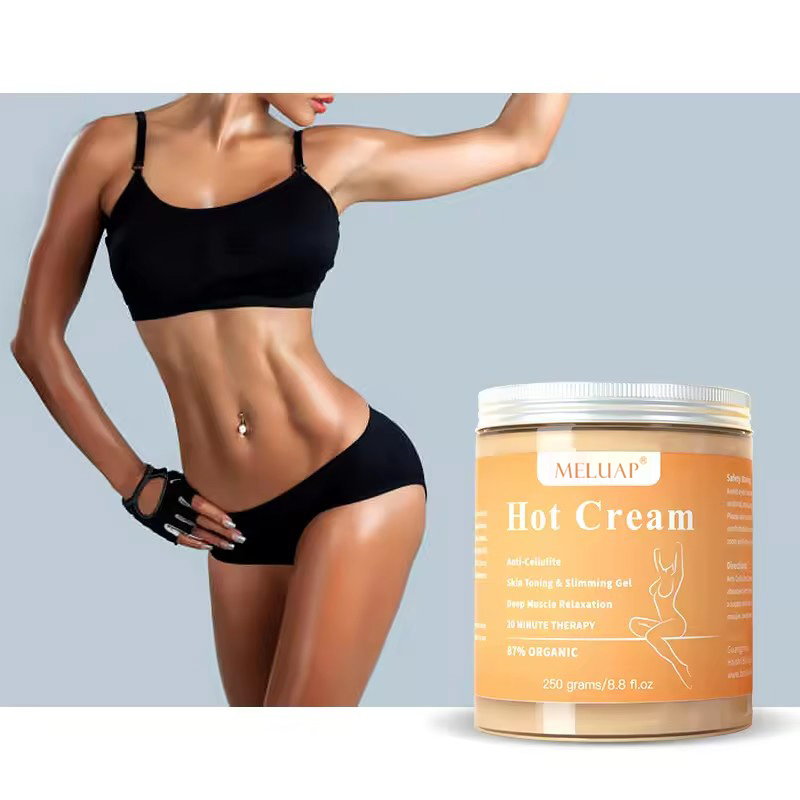 OEM Body Shaping Hot Cream Weight Loss Belly Fat Burn Organic Slimming Lotion Turmeric Hot Slimming Cream