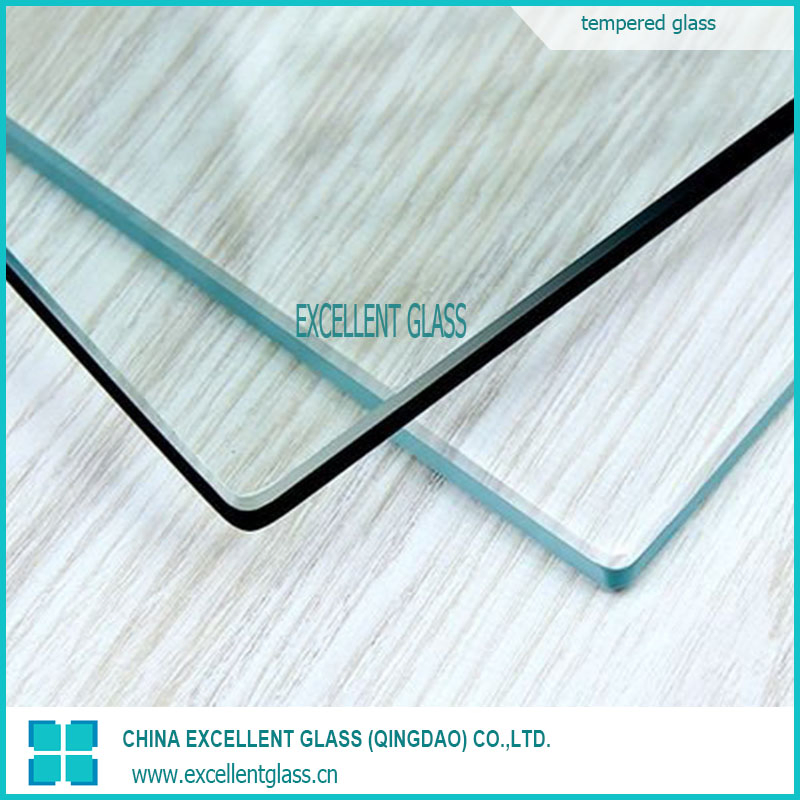 Curtain Wall Tempered Glass/Door/Window Use; Weather-Resistant; Large-Size Available; Low-E Coating Option