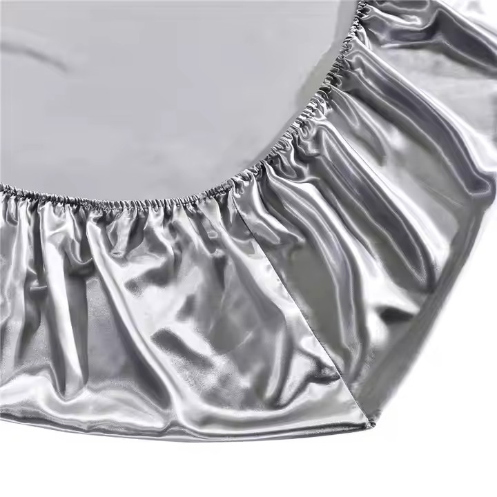 Wholesale Stain Mattress Cover 100% Waterproof Breathable Mattress Protector Bed Anti-Mite Silk Water Proof Mattress Protector