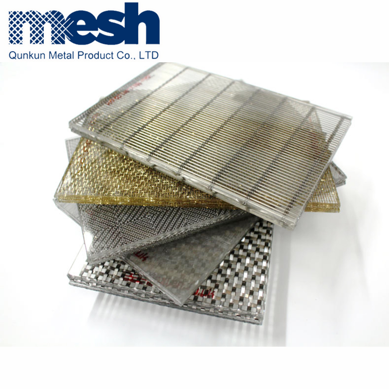 Laminated Glass Interlayer Copper Metal Mesh