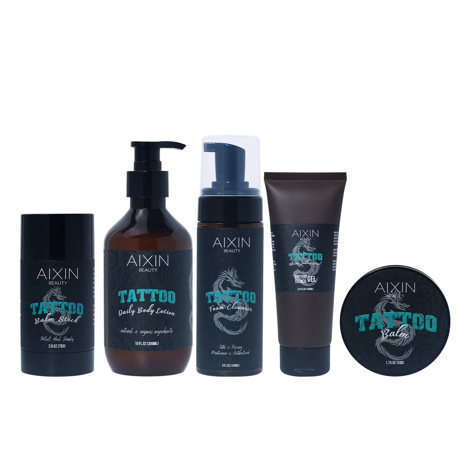 Beauty Cosmetics Skin Care Tattoo Care Prevents Ink Fading Moisturizer Tattoo Aftercare Set