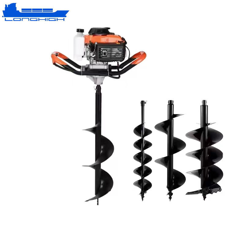High-Performance 53cc 4-Stroke Gasoline Ground Drill for Tough Earth Auger
