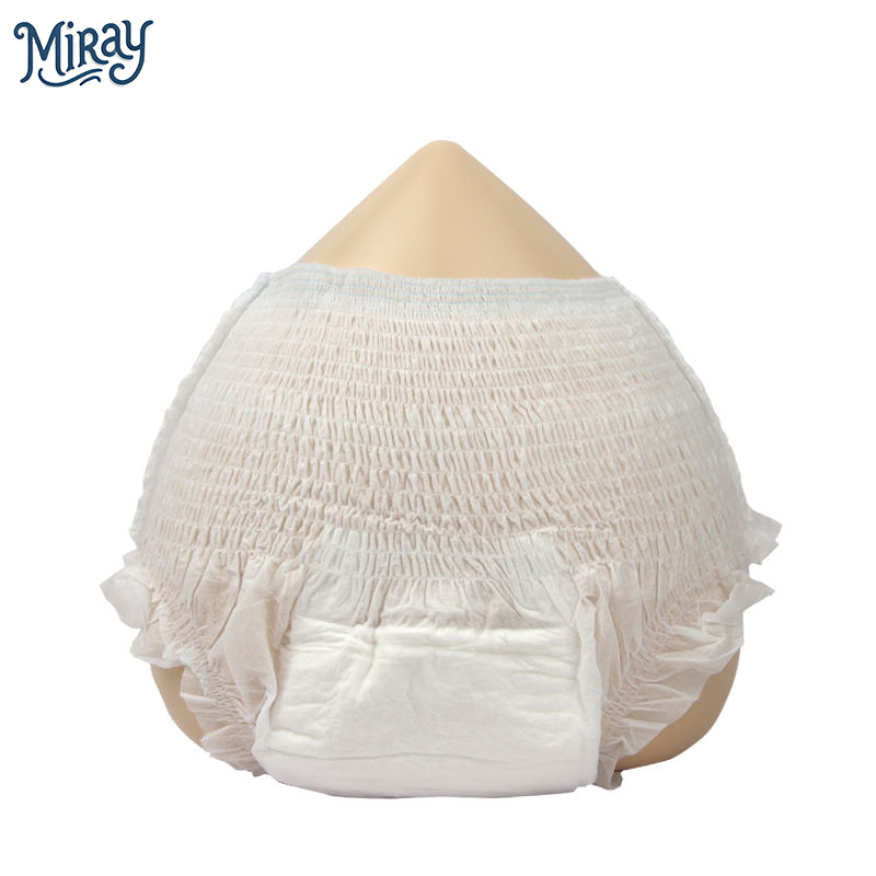 Free Sample OEM Non Woven Fabric Disposable Incontinence Adult Pull up Diaper