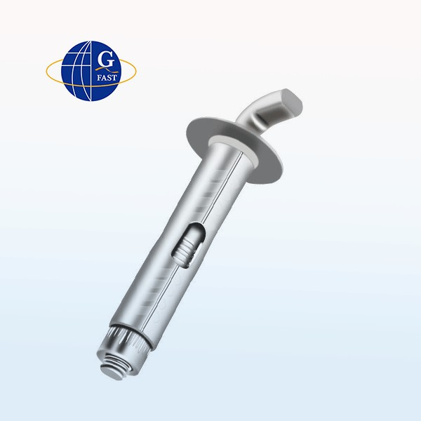 Galvanized Sleeve Bolt Anchor with Hex Nut and Flat Washer for Construction