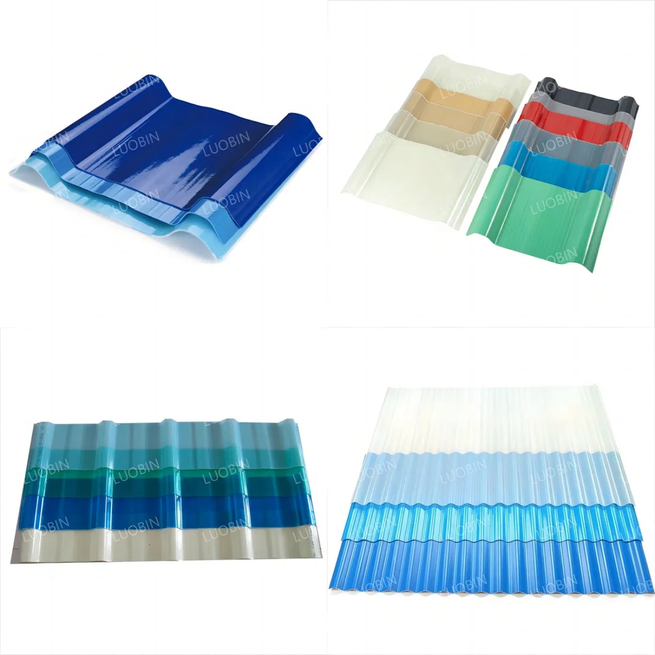 Good Weather Resistance Fiberglass Roofing Sheet FRP Corrugated Sheet