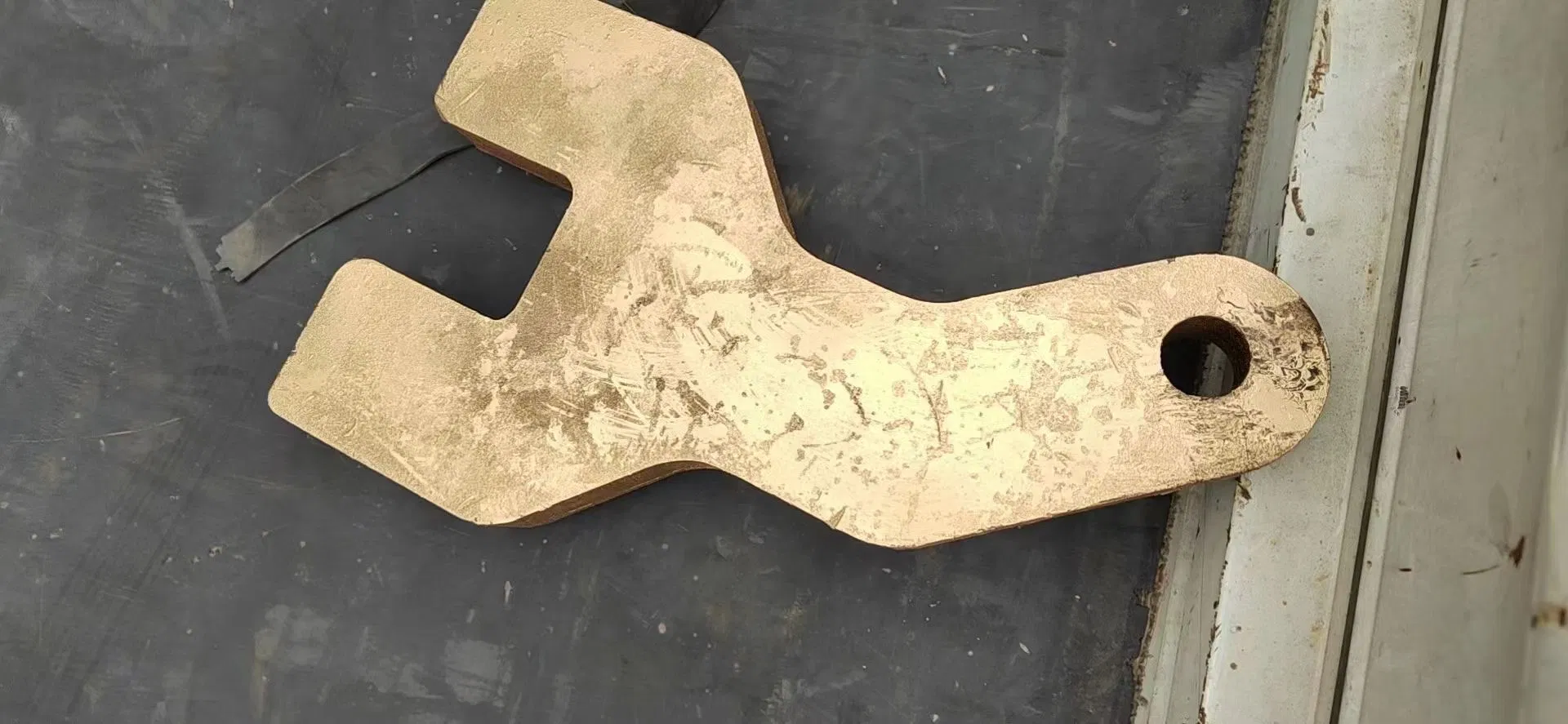 Plate Fork Pad Fork for Unloading Drill Rods of Pneumatic Drilling Rig