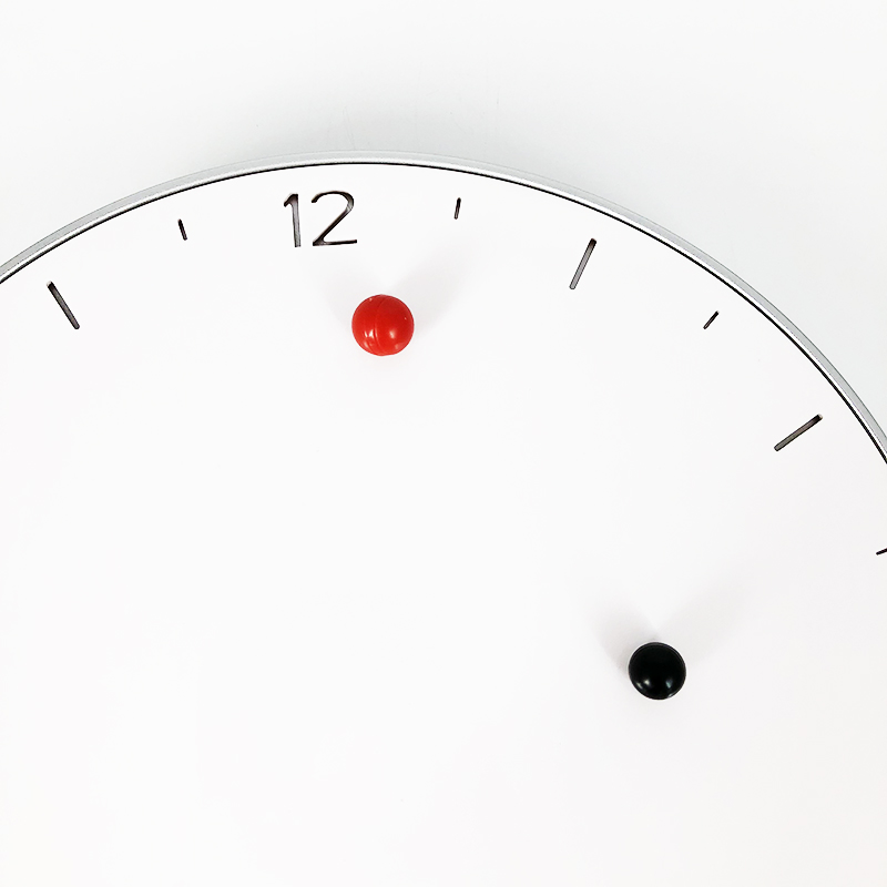 Can Hang on The Wall as a Decoration ABS Magnetmagnet Clock