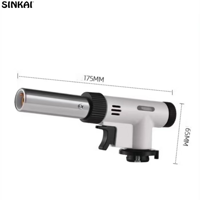 Brazing Butane Gas Torch Flame Gun Butane Camping Welding Torch Gun Cooking Butane Igniter Welding Torch