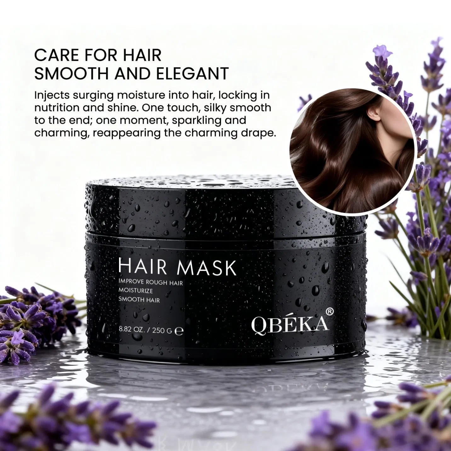 Qbeka Pure Collagen Hair Mask Prevent Breakage Moisture