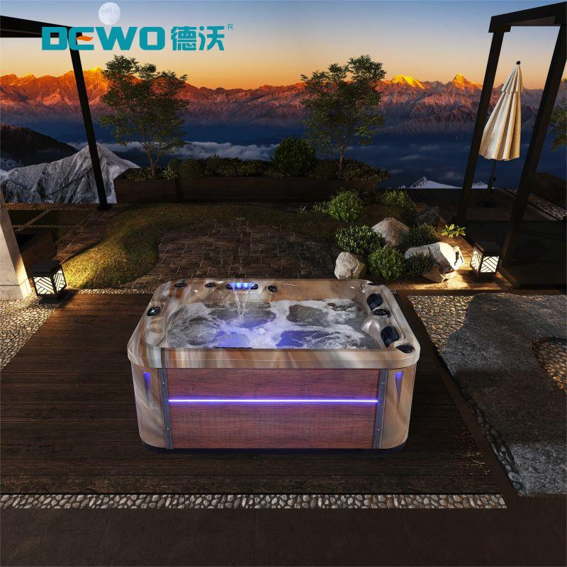 Уличный джакузи DEWO DD860 для сада и дома
