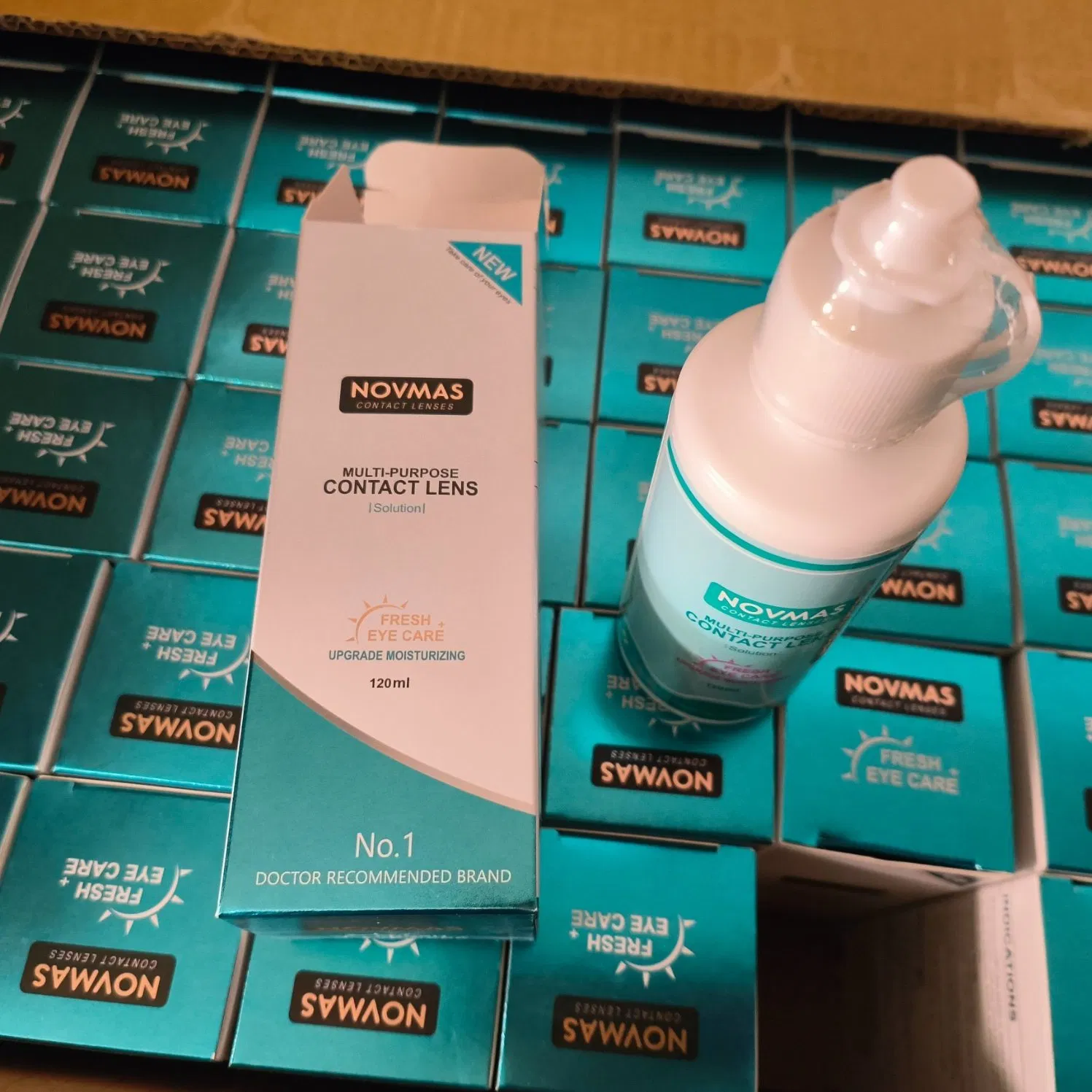 120ml Lens Solution Liquid Nursing for Eye Contact Lenses with Lense Case