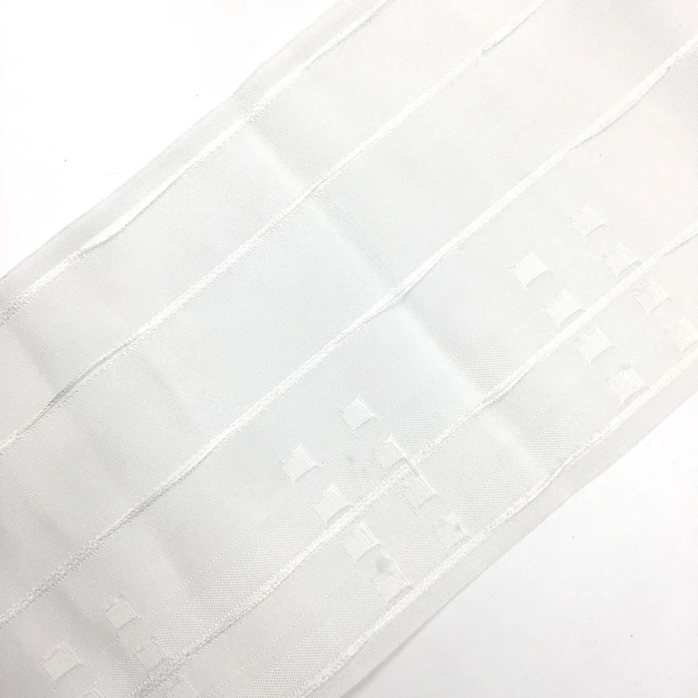 100% Polyester Wave Tape Curtains White Draprery Curtain Tape of Curtain