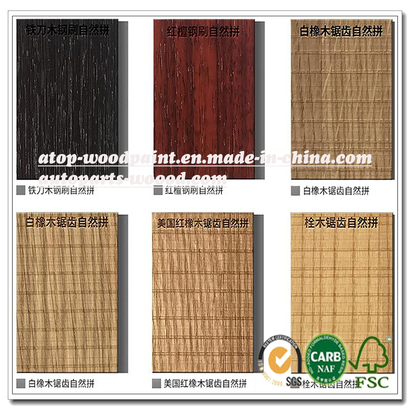 Best Wood Veneer Manufacturer Reconstituted Veneers for Veneered Plywood Panel