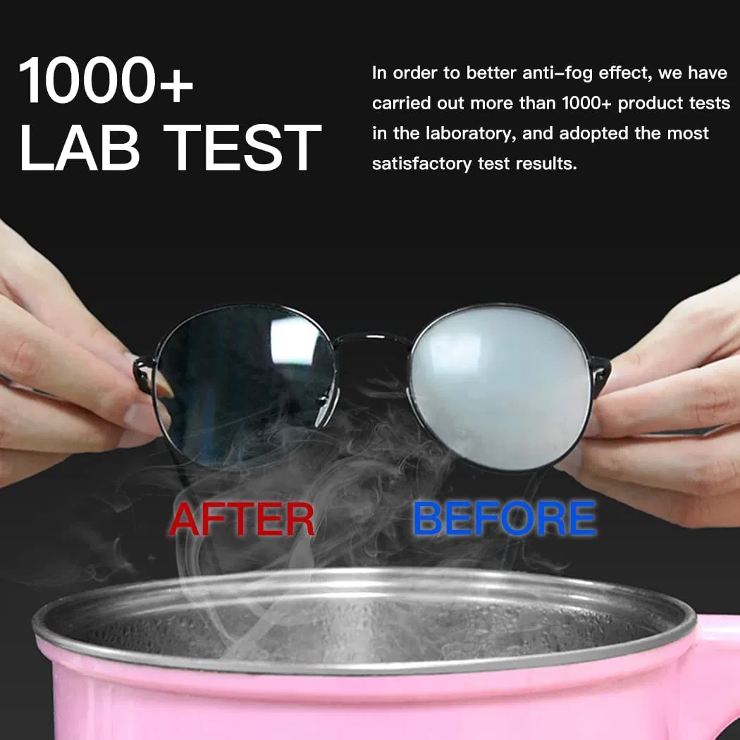 Anti Fog Cheap Price Eye Glass Lens Anti-Fog Cleaning Wet Wipes for Glasses