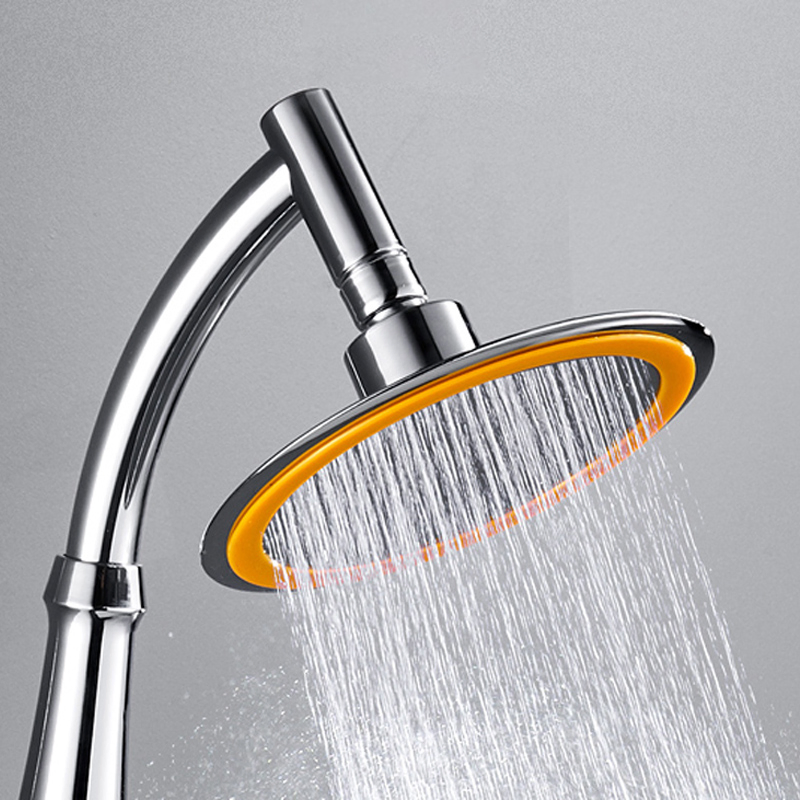 ABS Plastic High Pressure Water Saving Big Panel Hand Shower Head