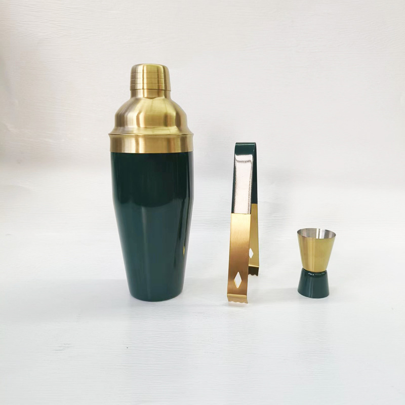 Барный набор из нержавеющей стали, зеленый