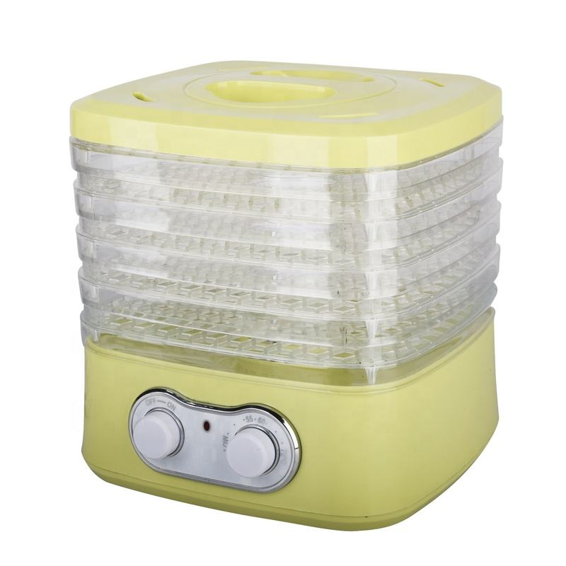 Mini Electric Vegetable Fruit Dryer Food Dehydrator with Adjustable Trays