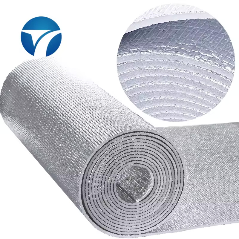 MPET PE Coating Reflective Facing Aluminum Foil EPE Foam Thermal Insulation for Roof