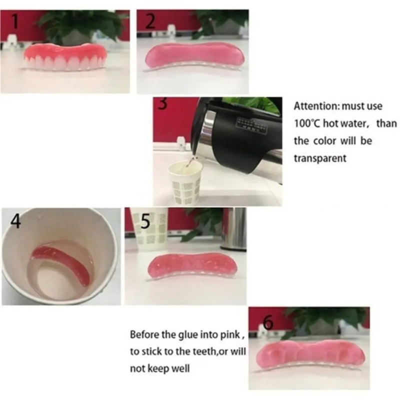2025 Supplements New Products Soft Denture Pad for Teeth Decoration and Whitening