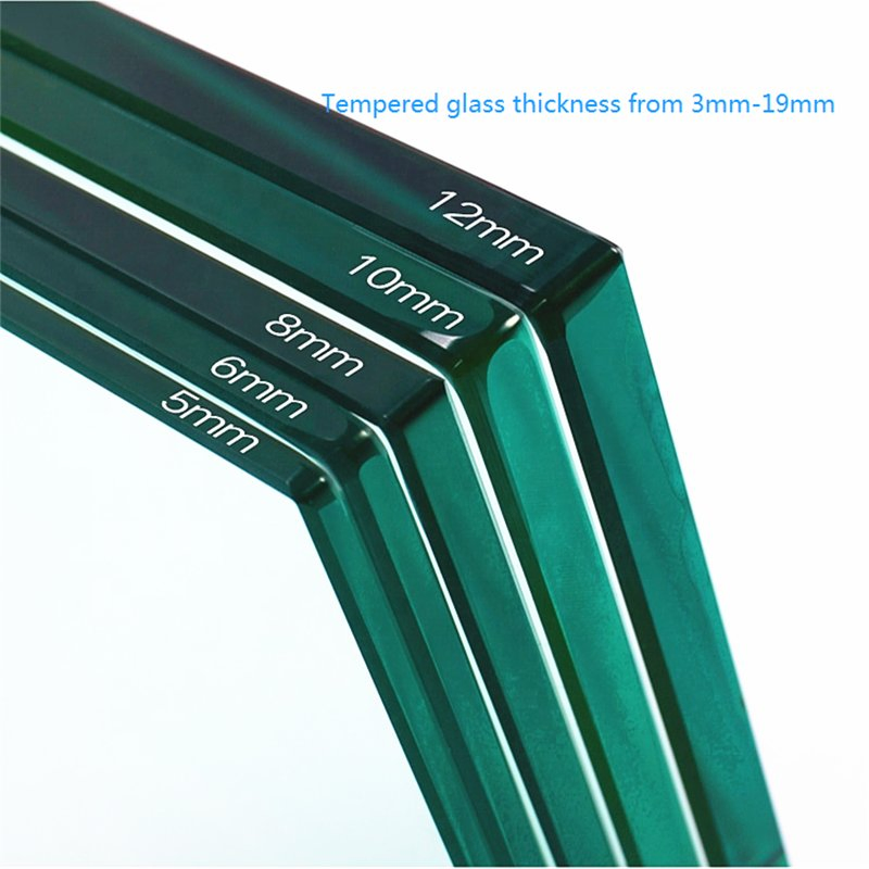 Scale Tempered Glass Customize Dimension and Edge