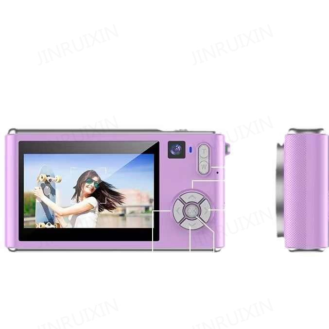 Lk005 Dual Lens1080p Children's Digital Camera Portable Compact Small Travel Vintage CCD Camera Gift for Teenagers and Children