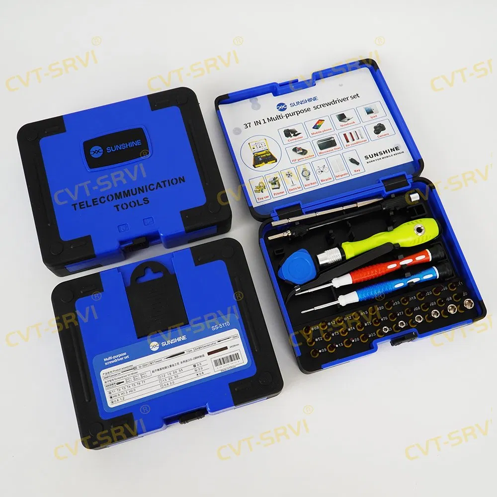 Sunshine Ss-5110 Telecommunication 37 in 1 Muti-Purpose Precision Screwdriver for Mobile Phone Repair