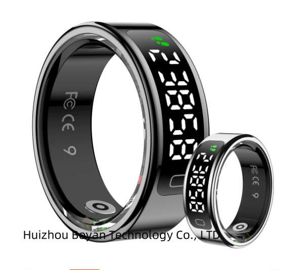 Popular Health Monitor Fitness Tracker Waterproof Finger Rings Smart Ring