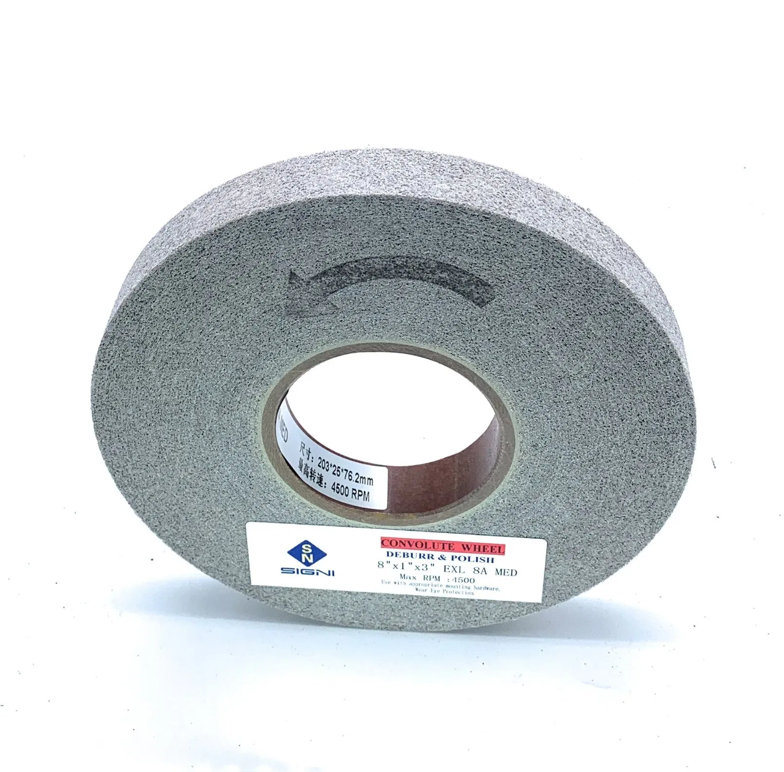 Non-Woven Nylon Wheel for Stainless Steel Deburring & Edge Finishing