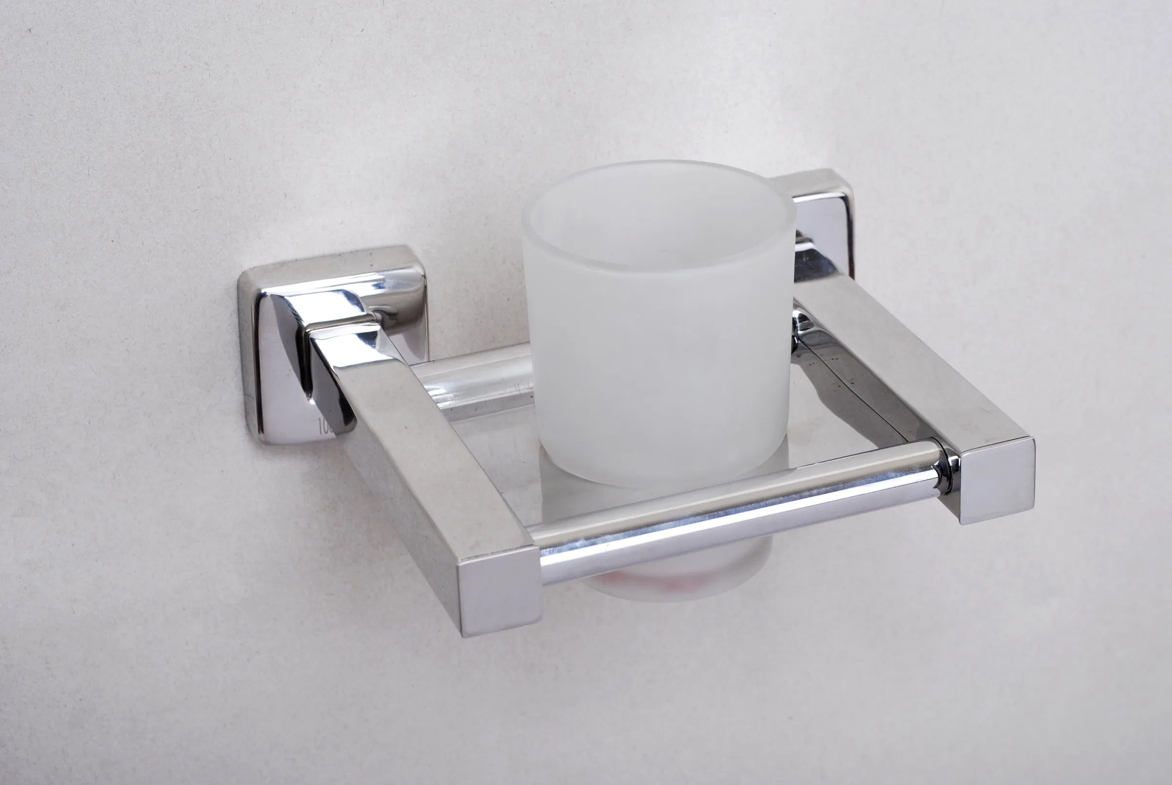 Stainless Steel Single Cup Holder Wall Mount Cup Holder Bathroom Accessories
