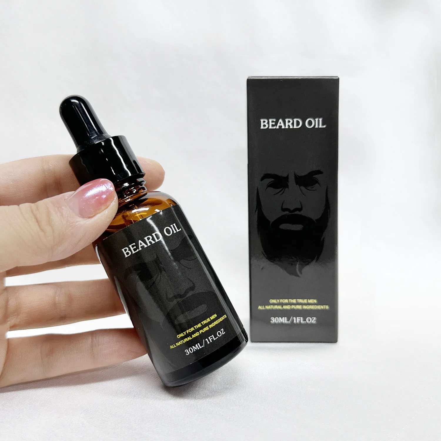Softening and Strengthening Beard Oil with Natural Ingredients