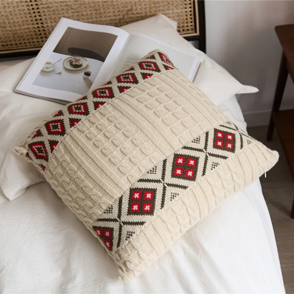 Wholesale Home Decoration Latest Design Cushion Cover Decorative Pillow Custom Pillow Case