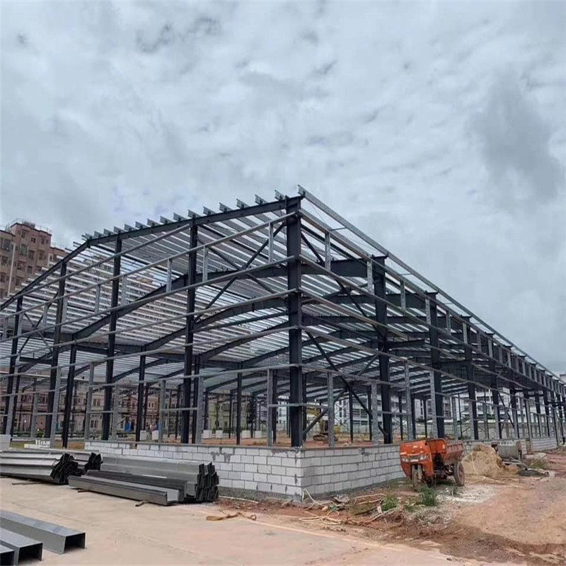 Construction Material Classic Metal Frame Prefabricated Steel Structure Chicken House