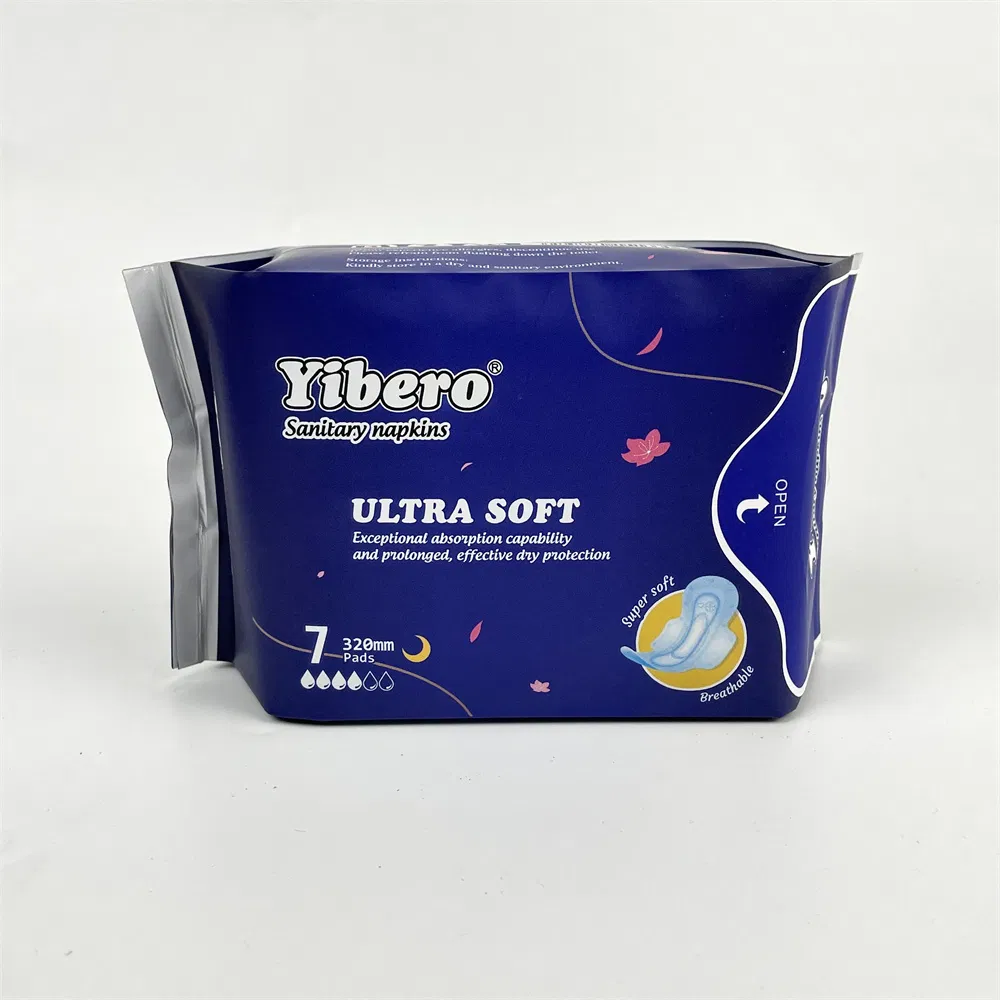 Factory Price Winged Super Absorbent Napkin Products Ladies Sanitary Pad Menstrual Pads