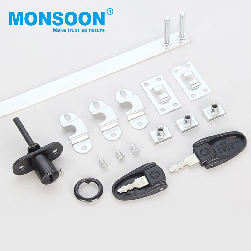 Furniture Hardware Concealed Iron Drawer Lock Cylinder Glass Door Sliding Cam Locks Hidden Glass Showcase Cabinet Door Lock