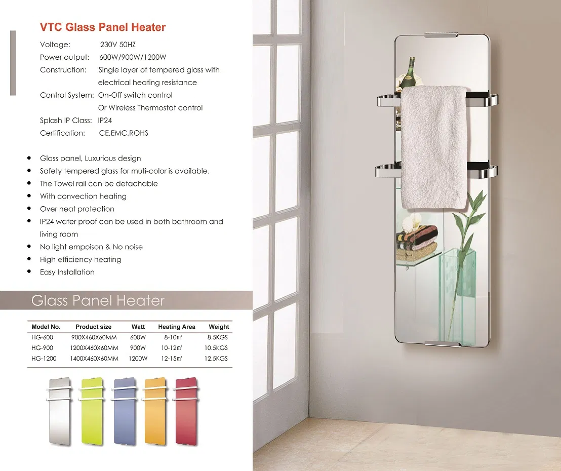 China Factory Radiator Electric Bathroom Heater ERP/GS/CE/RoHS