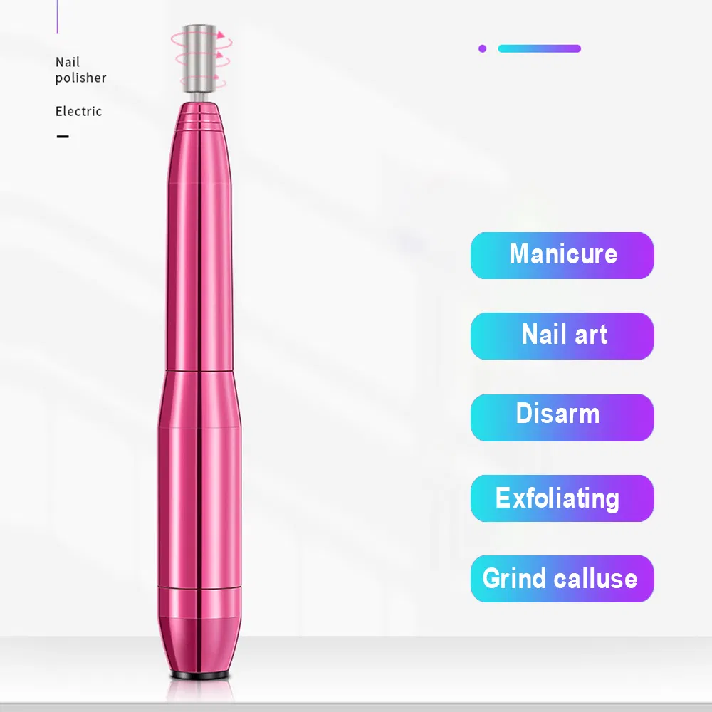 Professional Nail File Manicure Pedicure Polishing Shape Tools 20000rpm Electric Nail Polisher