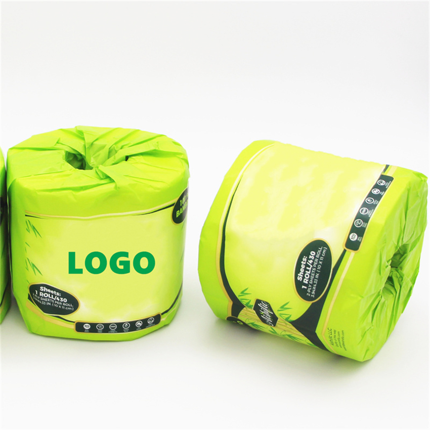 Bulk Bamboo Toilet Paper Tissue Rolls for Distributors with Private Branding and Fast Shipment Options