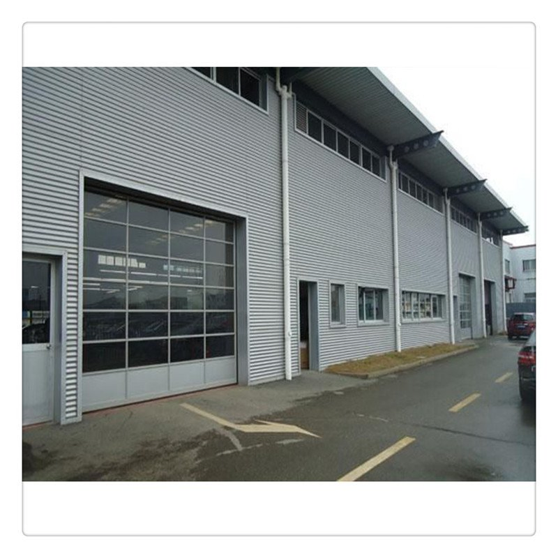 Elegant Custom Electric Glass Garage Doors for Modern Villas