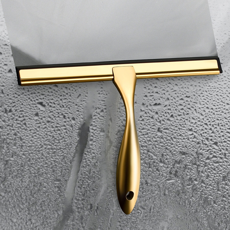 Promotional Durable Stainless Steel Cleaning Window Glass Kitchen Car Mirror Wipers Squeegee