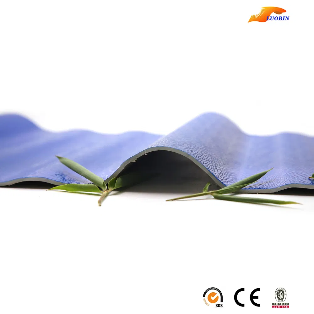 China Plastic UPVC Roof Sheet Fire Resistant Low Price Corrugated Roofing Sheet PVC
