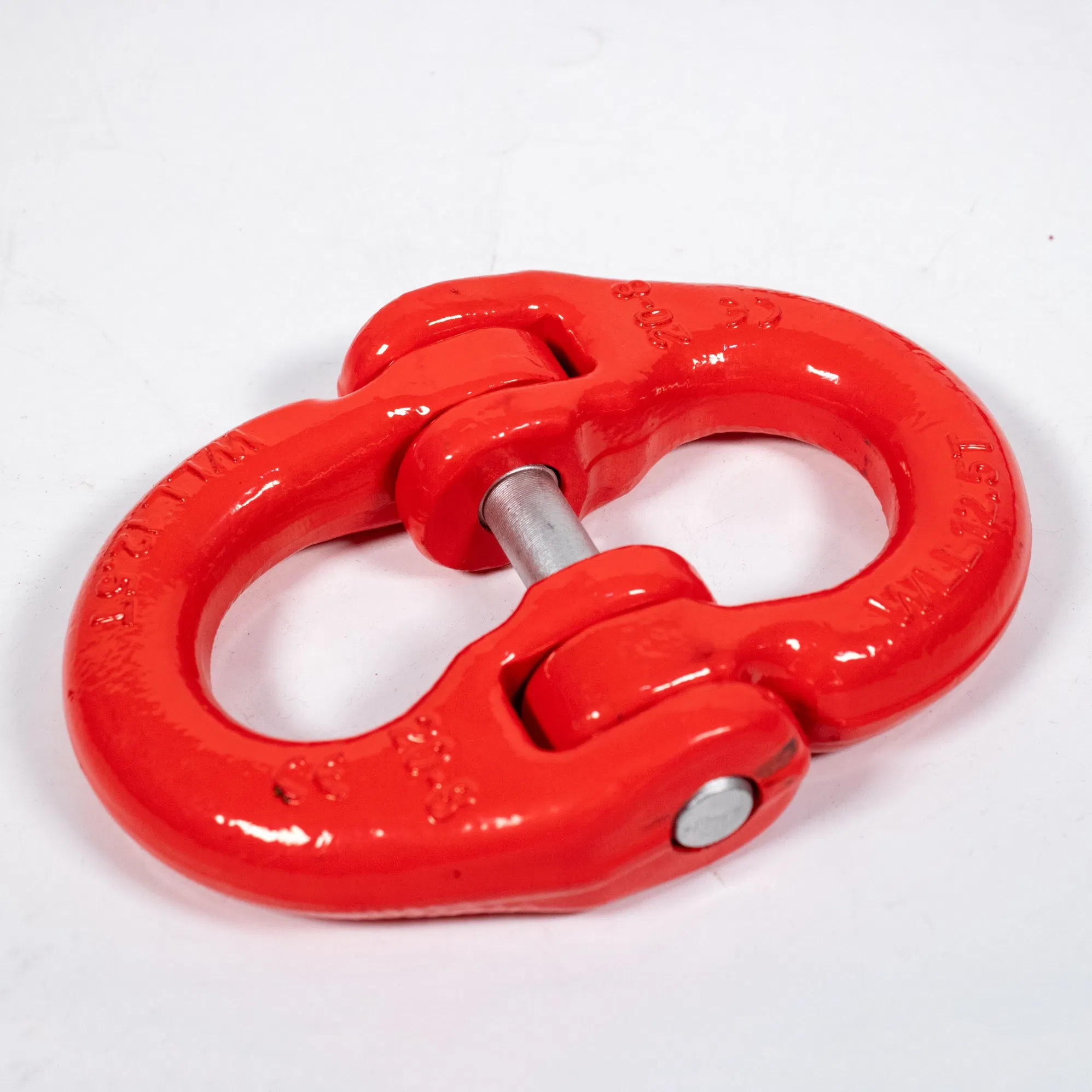 G80 European Red Butterfly Buckle Shackle Chain Connecting Link for Lifting