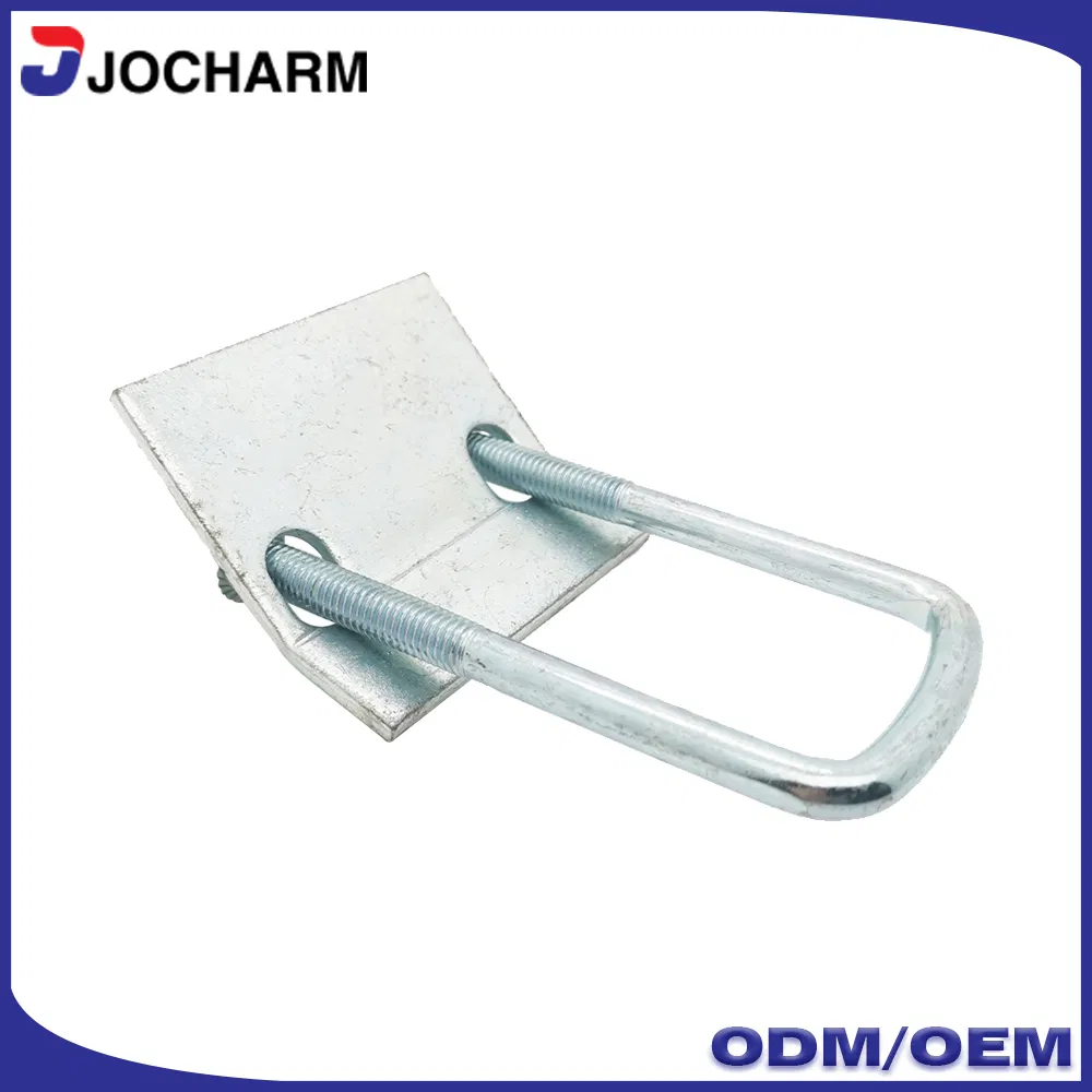 U-образный хомут для швеллеров с цинковым покрытием