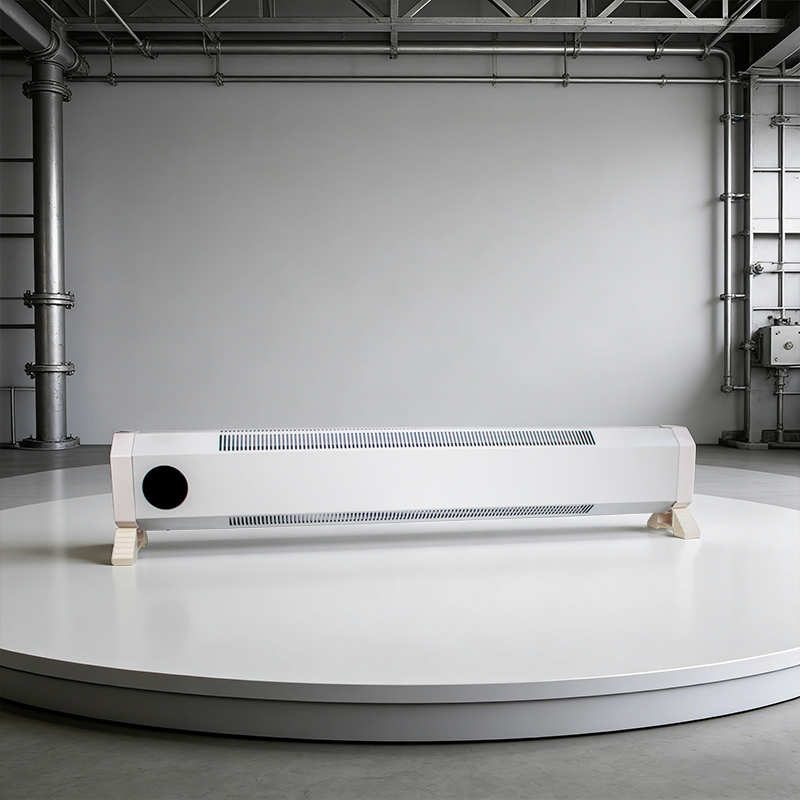 Quiet Baseboard Electric Heater for Bedroom Use with Flame Retardant Materials