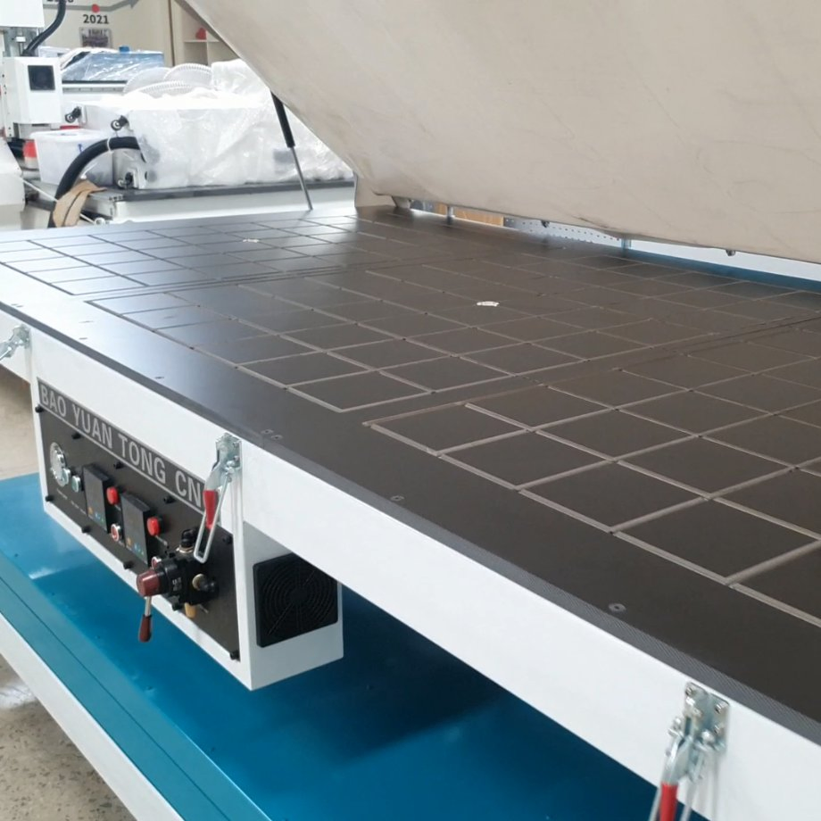 Terrazzo Color Solid Surface Vacuum Membrane Press Machine with Big Chips Grain